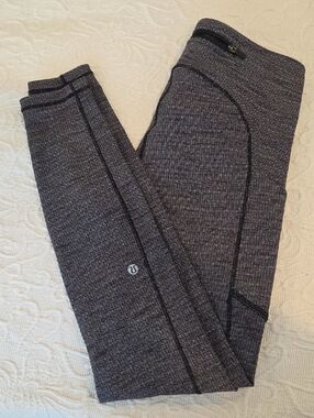 lululemon athletica Womens  Heather Charcoal Performance Joggers